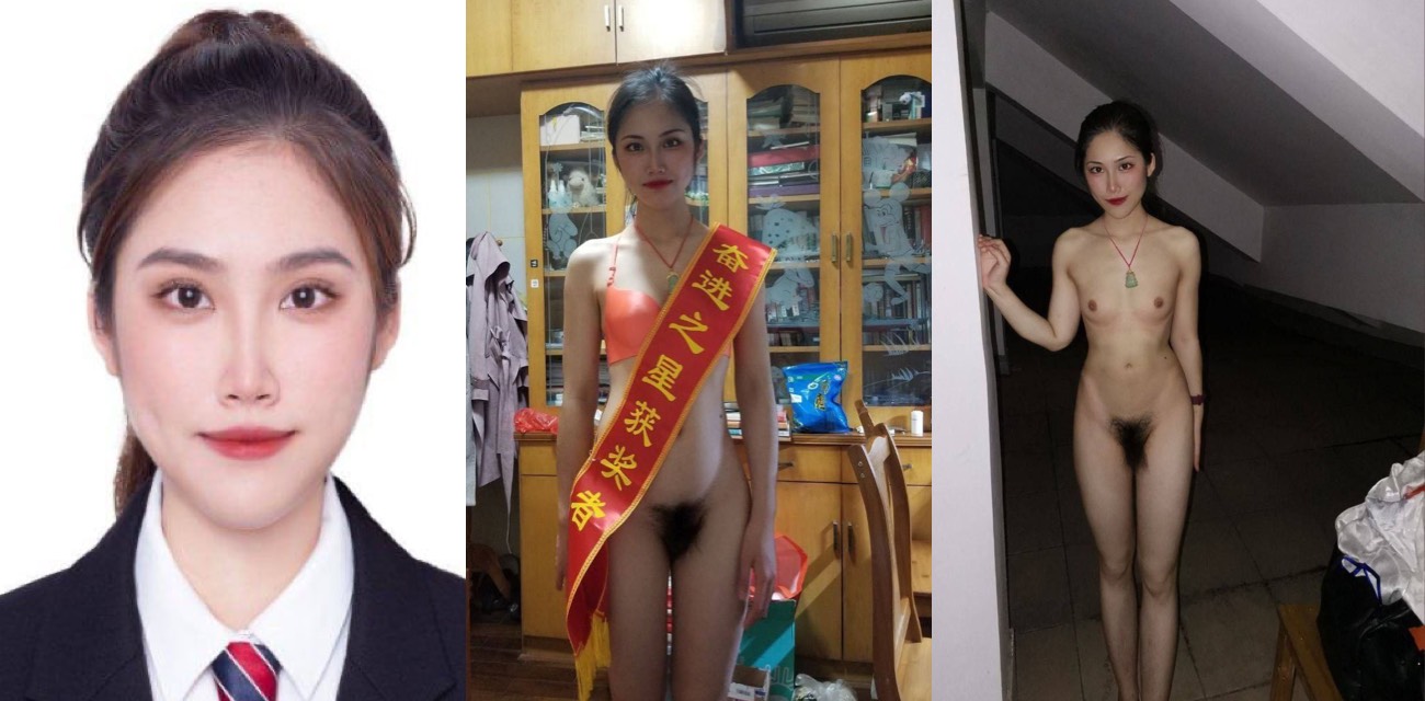 四川自贡大四蒋雯雯 想不到拿过国家奖学金的学霸 居然变成母狗露出