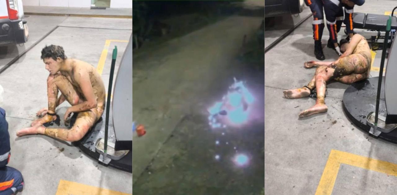 巴西男子分手后绝望自焚惨剧曝光 情感崩溃用汽油点火烧身震惊全网