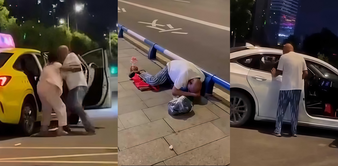 重庆街头大爷跟老婆吵架 大爷气到心脏病发作当场倒地不治身亡 最终酿成悲剧