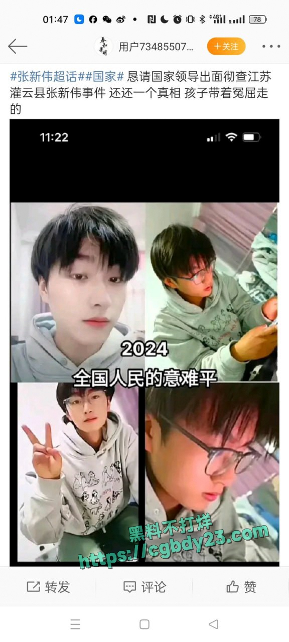 健康的农村小伙子张新伟可能被有组织的给杀了2