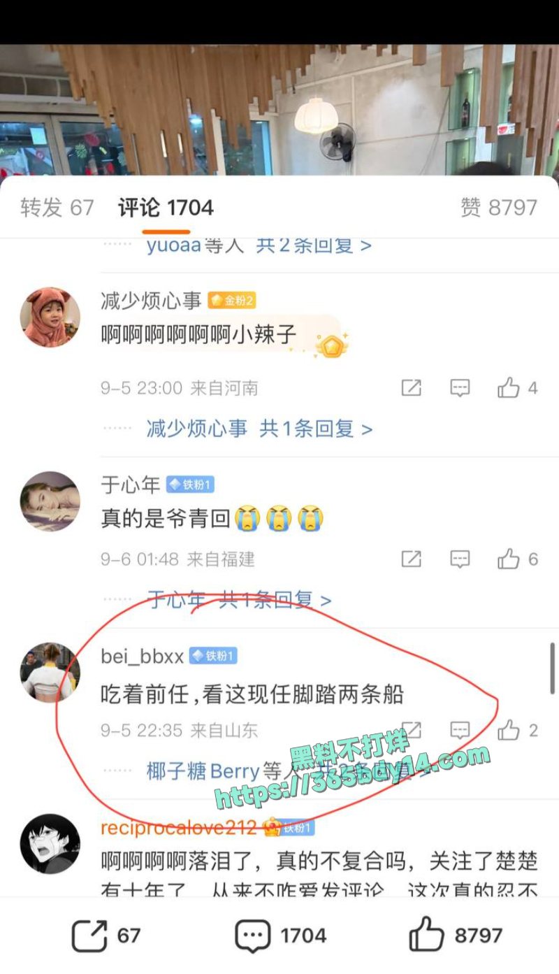 胡楚靓网曝男友小袁出轨D 7
