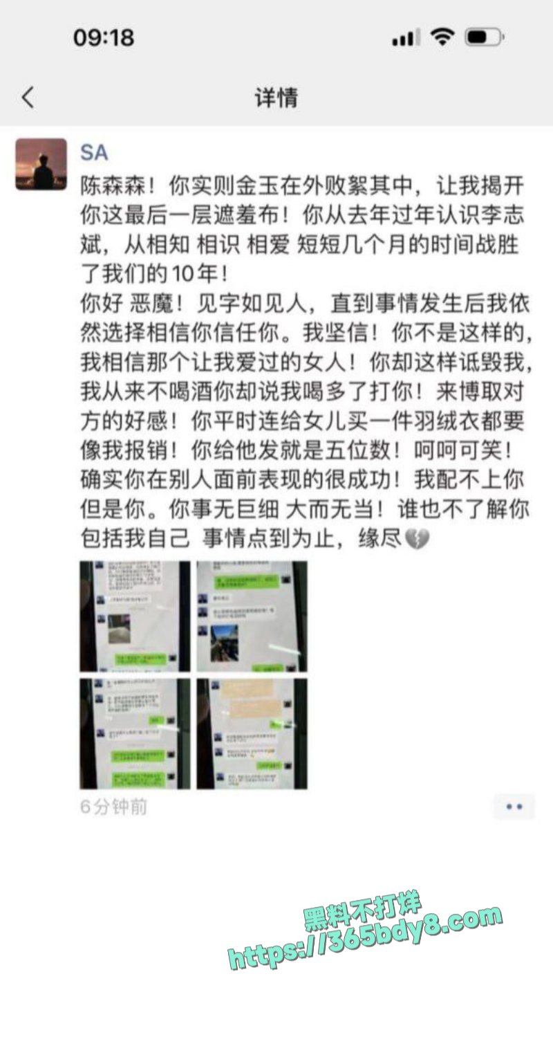 牛夫人陈森森出轨 2