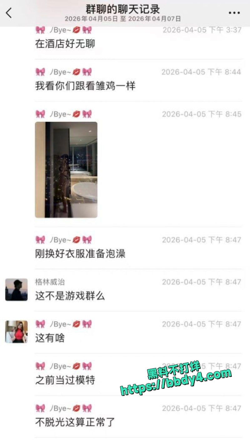 26岁辣妈Bye游戏群雷霆发言 5