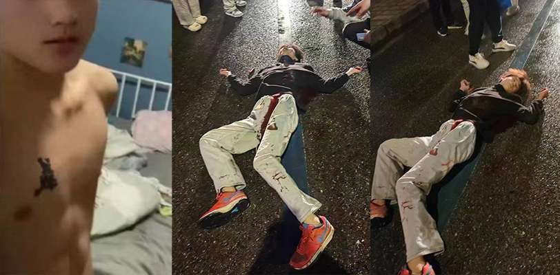 咸宁火车站 16岁少年遭同龄人杀害 行凶者发朋友圈 十年青春没了 对此事件毫无悔意！