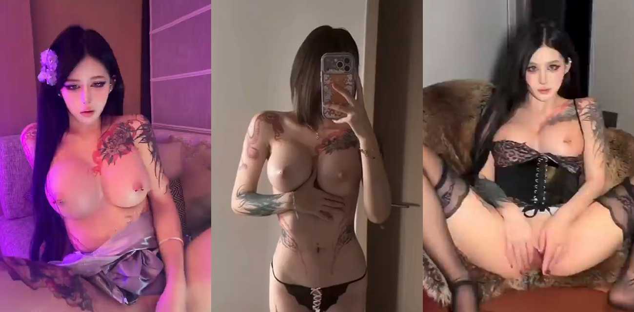 抖音高颜值网红黑川真希真实身份曝光 外网骚货福利姬逼还挺粉嫩的