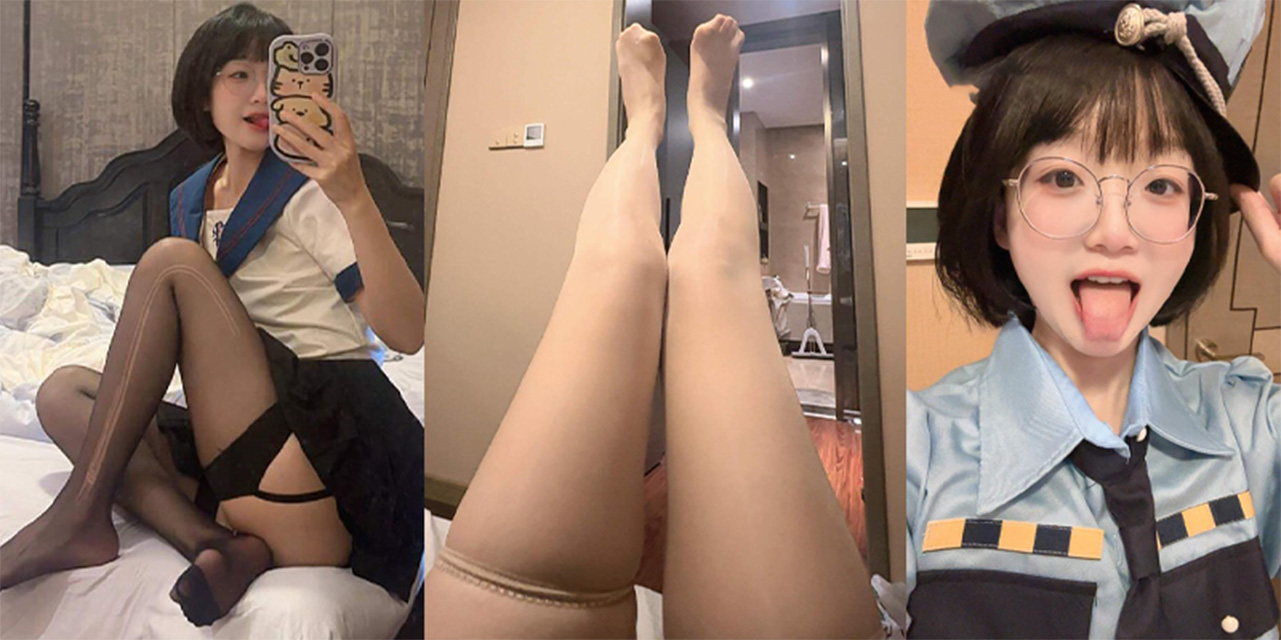 抖音眼镜反差少女 王胜利 微密圈定制私拍流出 清纯脸庞配上反差动作 简直是人间极品