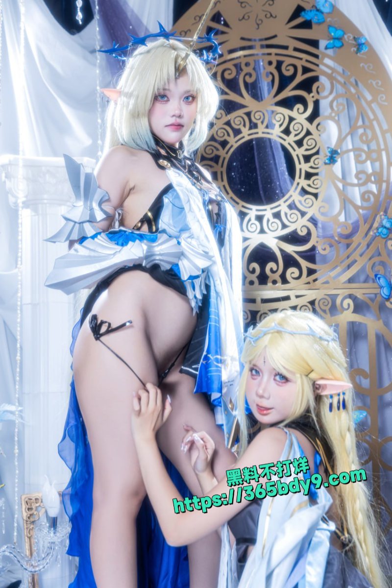 高颜值姐妹花福利姬PoppaChan最新作品1
