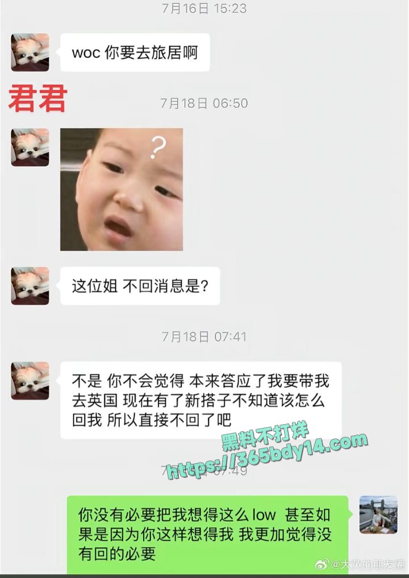胡楚靓网曝男友小袁出轨B 5