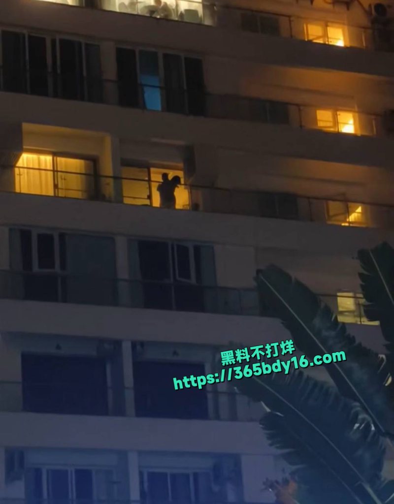 情侣酒店阳台激情做爱 4