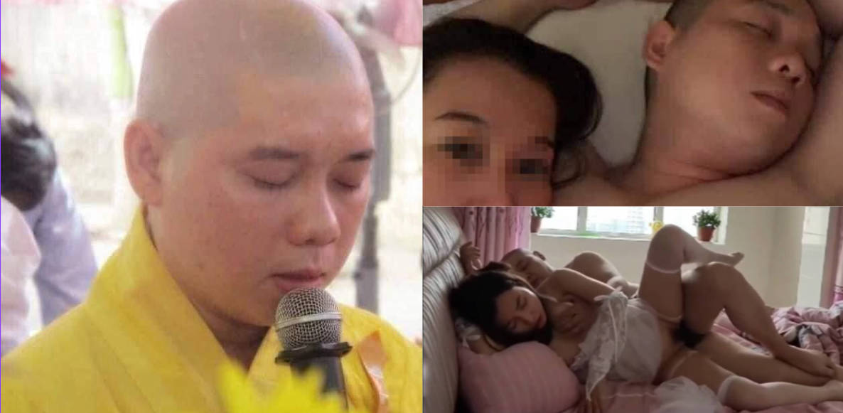 四川省佛教协会副会长 释照杰 与红木家具女主播上床被敲诈320W元！ 此前已支付200W 性爱视频独家曝光！！！