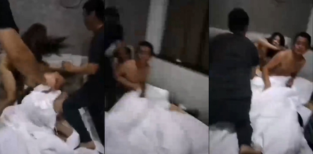 济南市委宣传部副部长陈国华 与电视台女主持酒店开房 被抓奸在床视频曝光