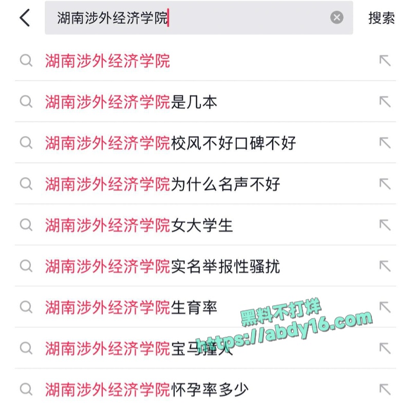 湖南涉外经济学院捞女 1