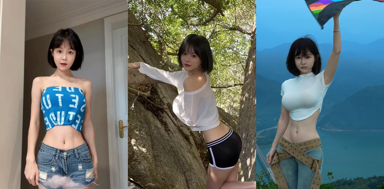 抖音700万粉丝擦边巨乳网红 江小帆 真实身份竟是福利姬 大量不雅视频流出