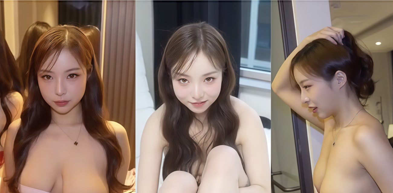 韩国网黄姐妹花 颜值超高秒杀网红脸 近距离怼脸拍 姐妹双飞 场面好刺激