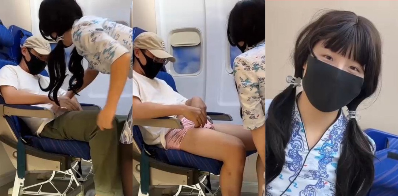 网黄福利姬 樱花小猫 粉嫩阴道服务头等舱乘客 黑丝少女口交蜜穴紧裹大屌 极致快感高潮喷汁