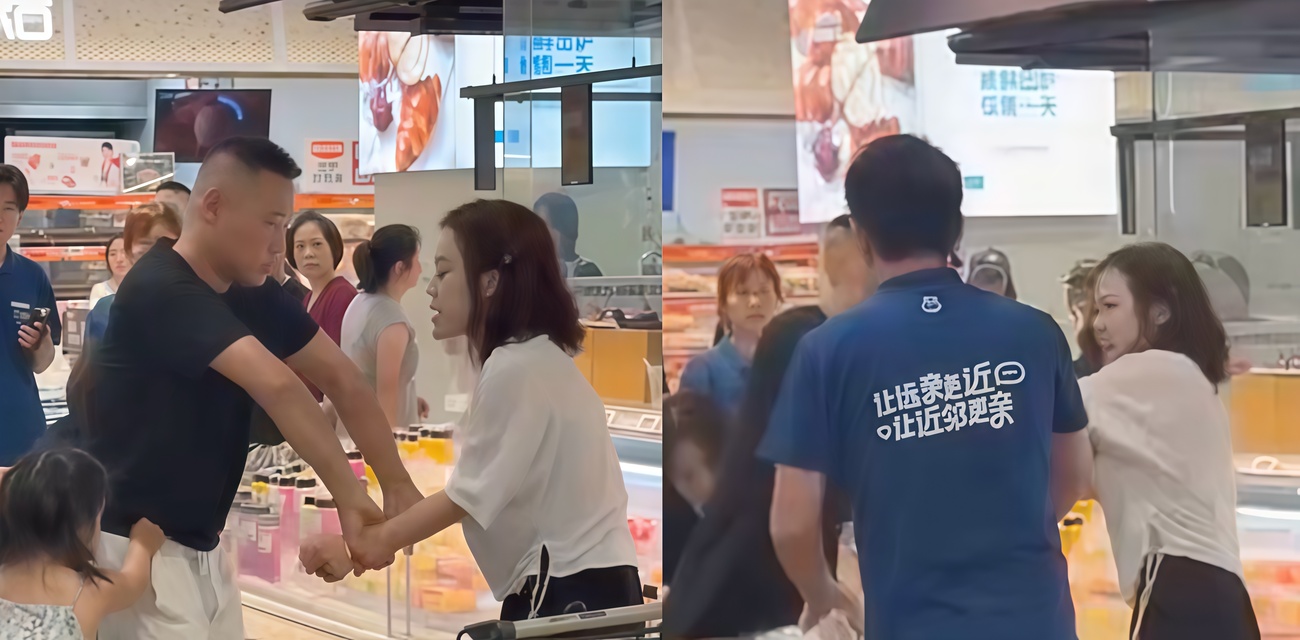 东阳盒马原配抓小三现场曝光 1分29秒原视频流出 冲突激烈被抖音快速下架