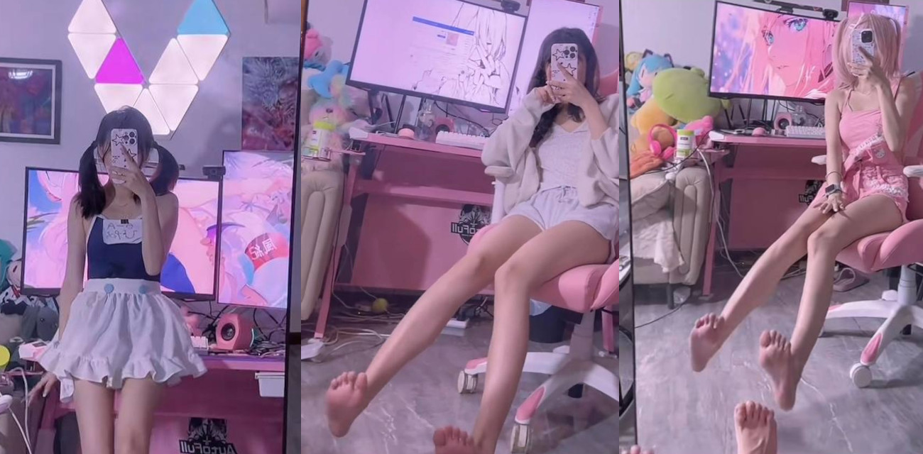 抖音网红 晗堡包 线上引流线下卖 萝莉小美女跟榜一大哥性爱视频泄漏 邻居清纯女竟是人人可操的淫娃