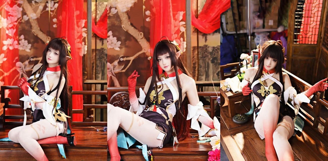铃木美咲cos星穹铁道灵砂红丝高跟踩踏 脚交口交玩弄身下人