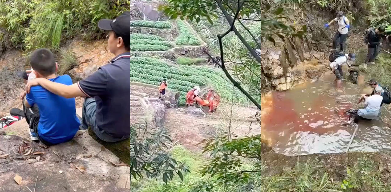 厦门集美登山队出事！登山活动37岁女队员坠崖身亡 现场视频惨烈慎点