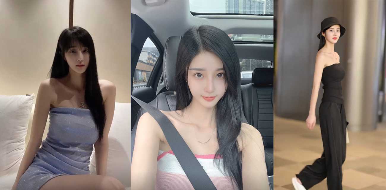 抖音 Emma 百万粉丝模特博主 做外围被偷拍视频流出 网友：蓝衣白裤数钱的样子真好看