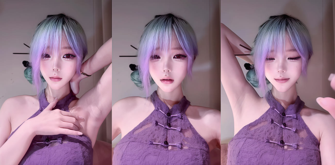 套路直播芃芃大人旗袍诱惑 腋下专场撸管手势 翻白眼竖中指极致反差 特殊癖好的快来
