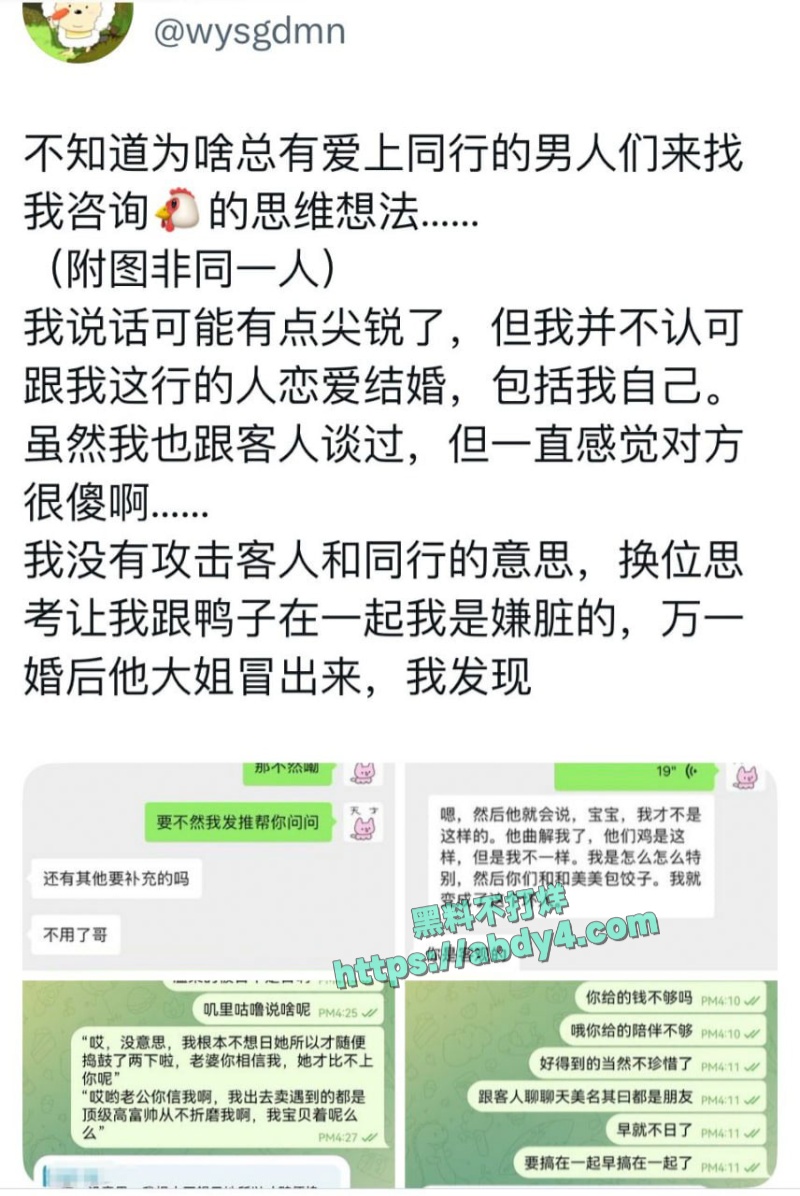 瓜友曝光推特外围丸崽诸多恶行 5