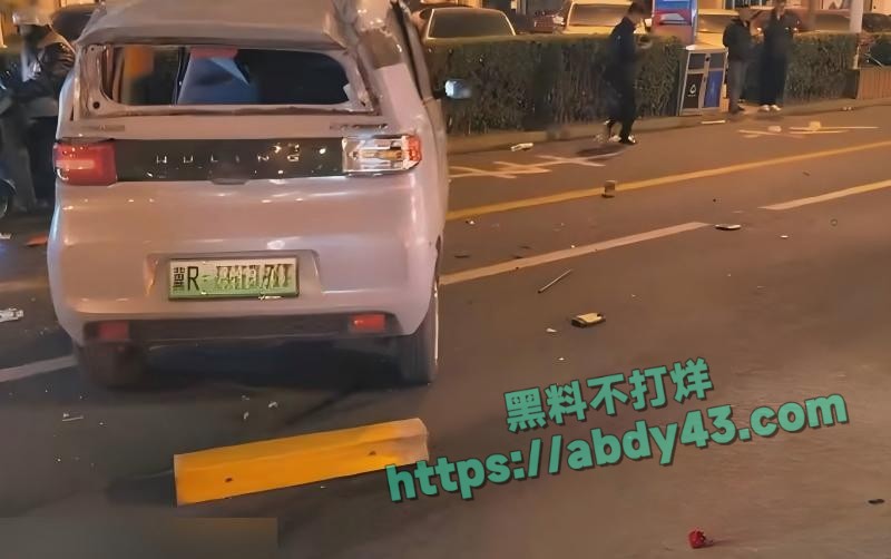 河北廊坊精神小伙飙车事故4