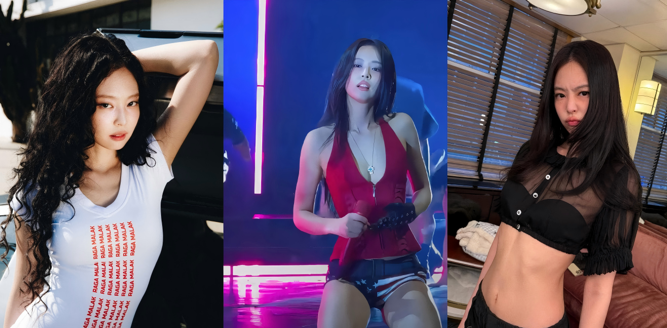 Blackpink Jennie首尔演唱会忘我热舞失控走光!乳头全裸暴露 神秘三角带若隐若现