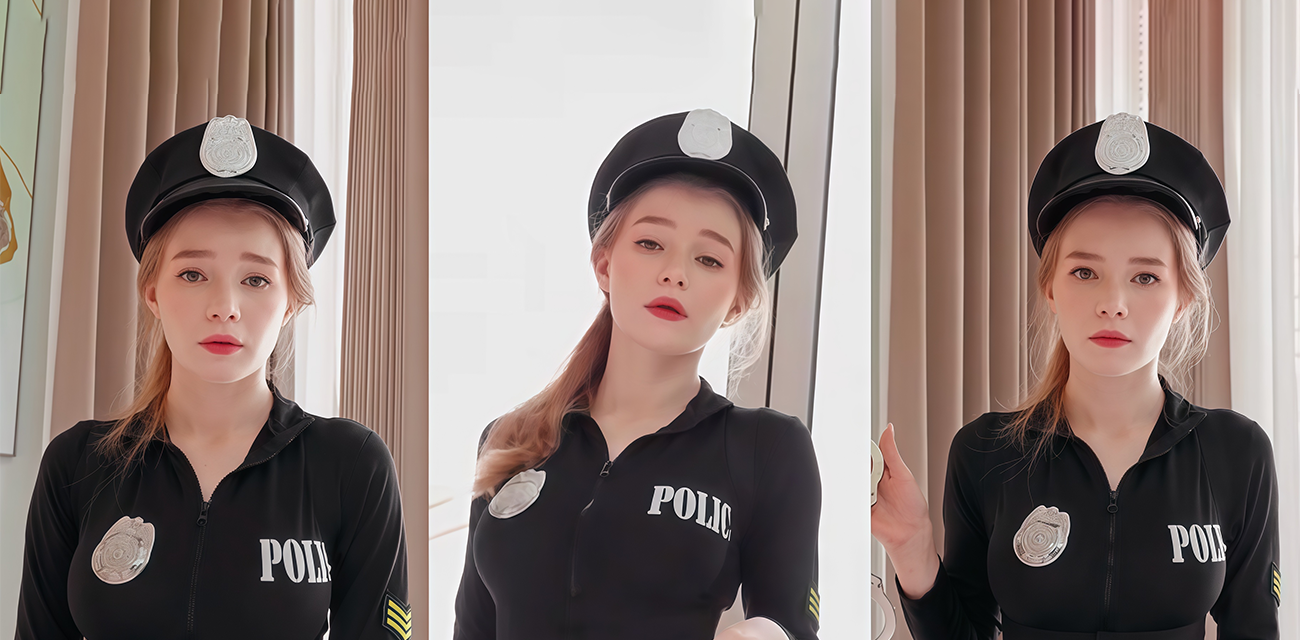 P站金发警花Diana Rider吊带黑丝巨乳肥臀 跪求大屌狂肏烂菊花 太骚了