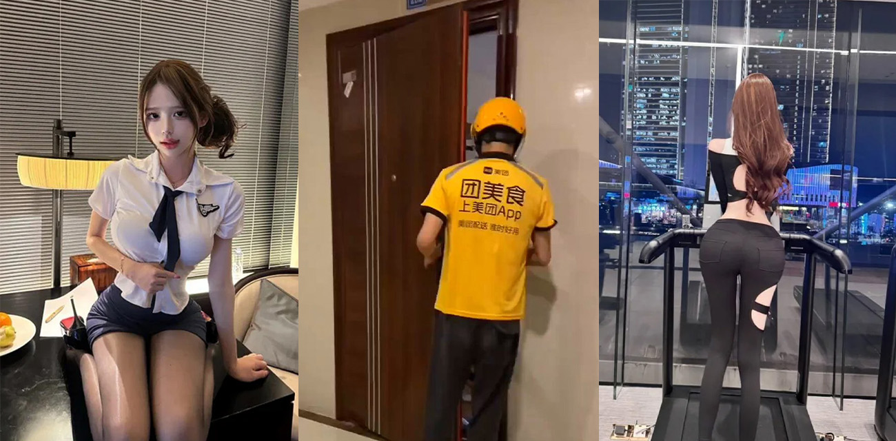 抖音网红 李恩秀 继卖逼视频被封禁后 再曝出勾引外卖员黑料 单纯外卖小哥未经受诱惑 败于骚货胯下