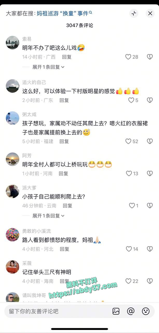 湛江通报妈祖巡游事件 6