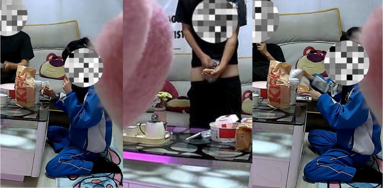 海角大神：长腿女儿丽丽第一集 监控记录 把精液射到汉堡里 亲眼看着女儿吃下去