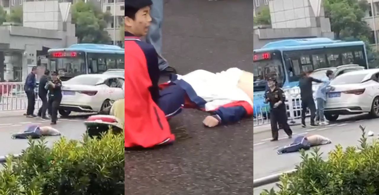 四川宜宾南溪惨烈车祸 车辆过斑马线不减速 多名学生被撞飞 简直成了人体保龄球