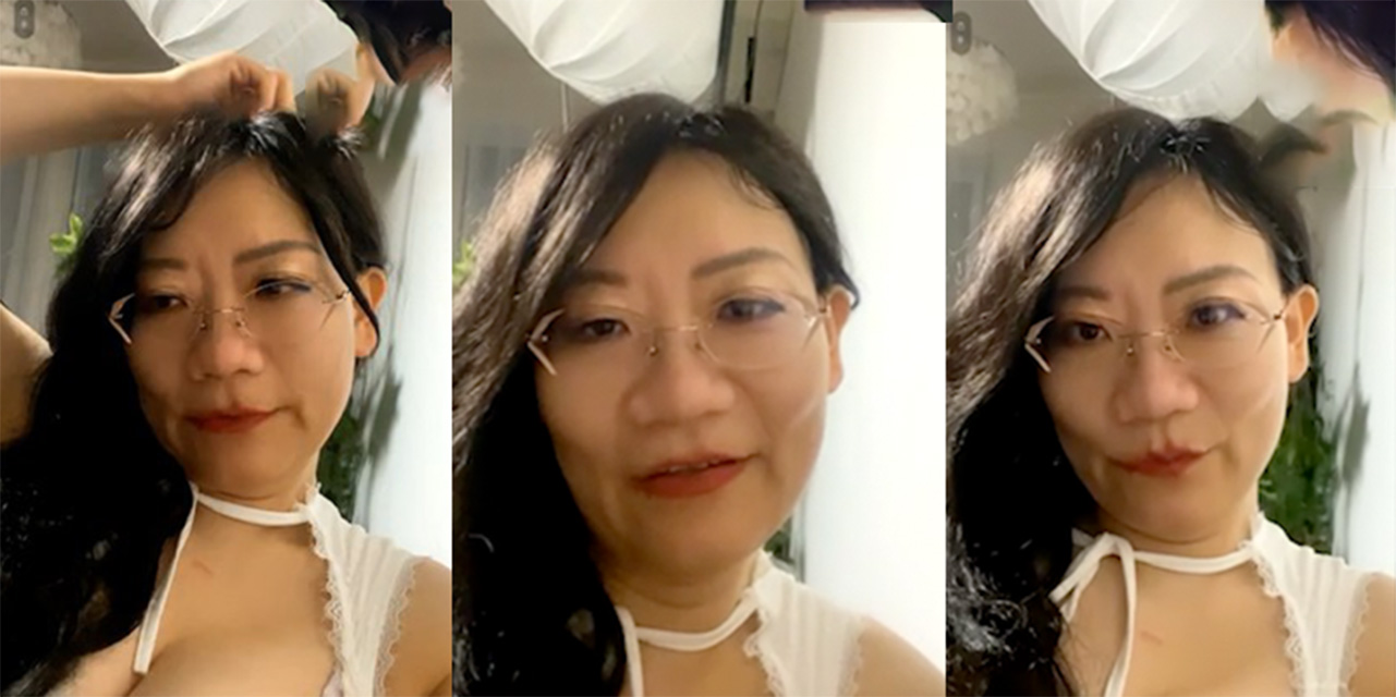 抖音于丹付费定制 斯文钢琴老师私下反差婊 黑丝肥臀包臀裙 情趣内衣浪叫