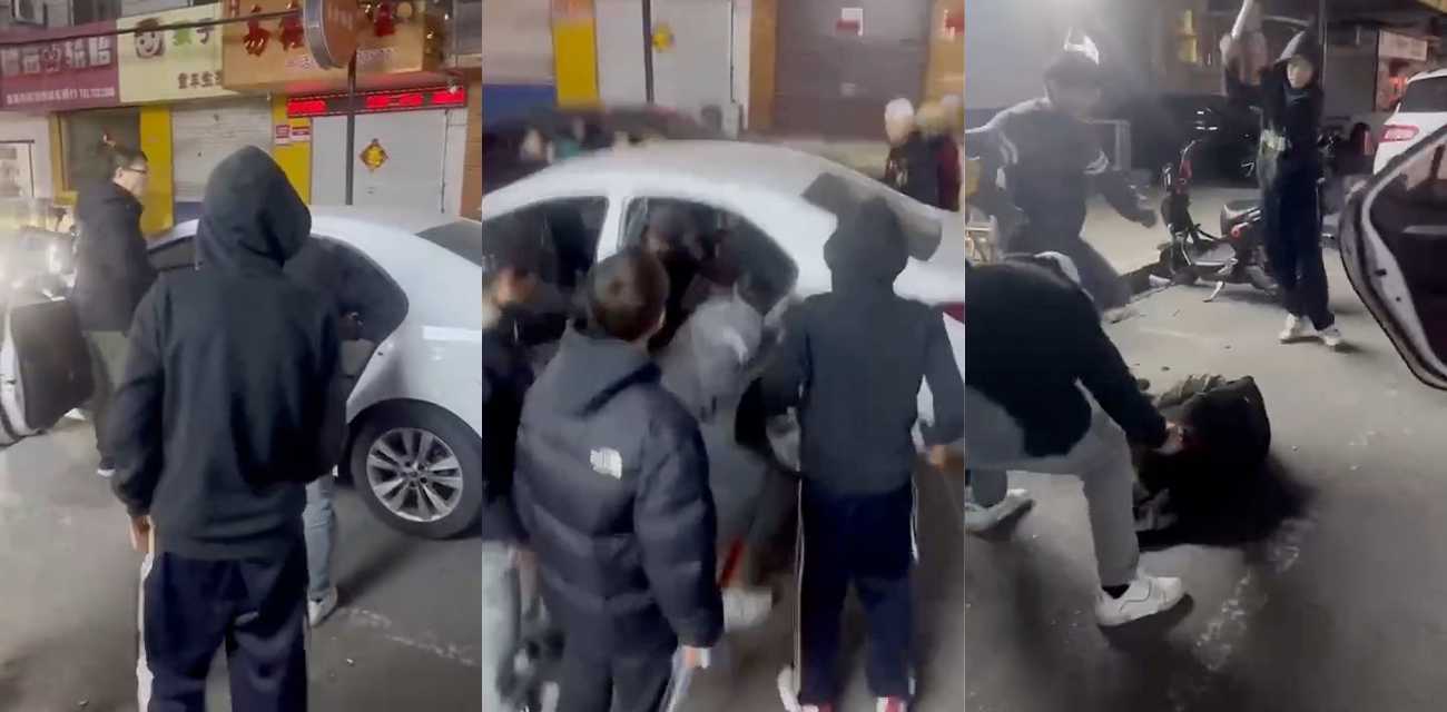 山东泰安新泰精神小伙太嚣张 围殴一名男孩当场打死 高喊口号就我们最牛逼