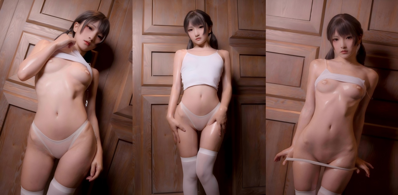 onlyfans极品萌妹小丁 粉嫩馒头穴付费作品 cos OIL白虎 全裸阳台后入猛操