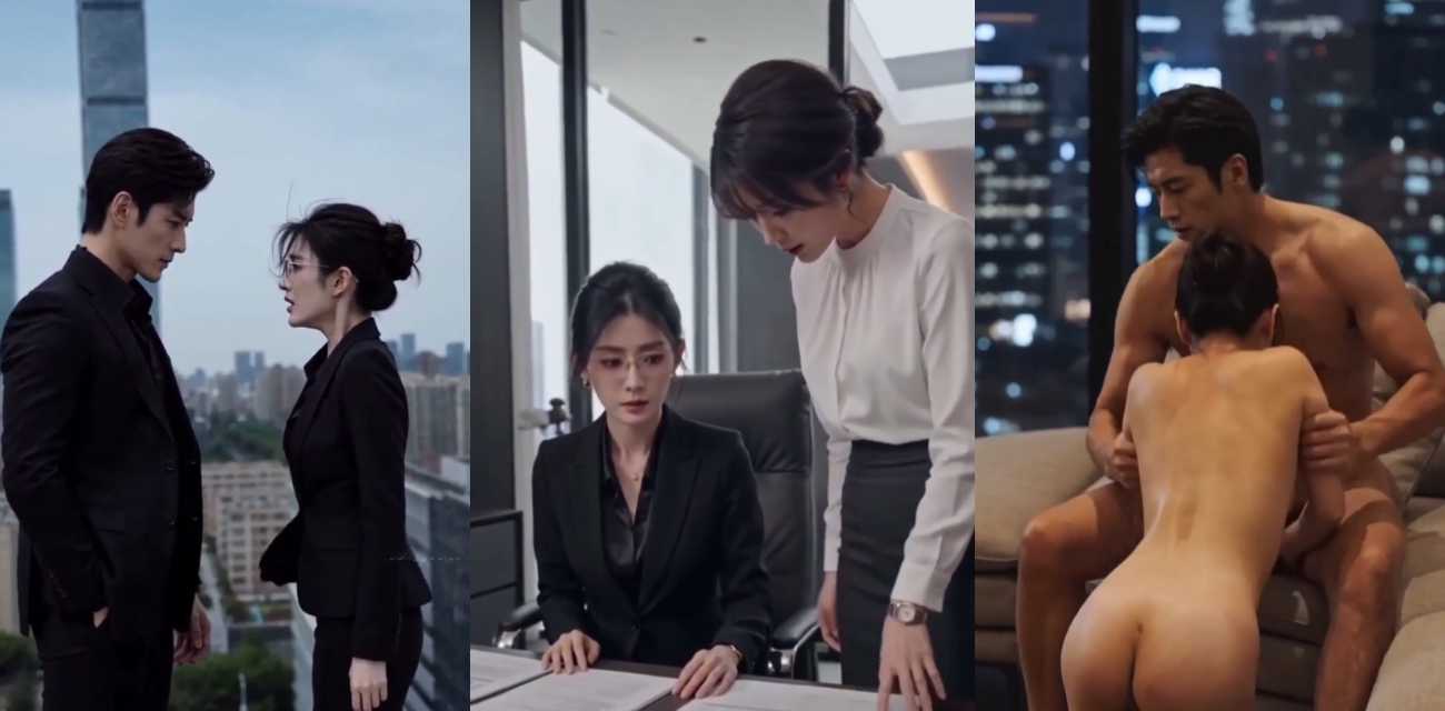 AI短剧《女总裁的秘密开关》6-10集尺度继续升级 回家后各种调教轮番上阵