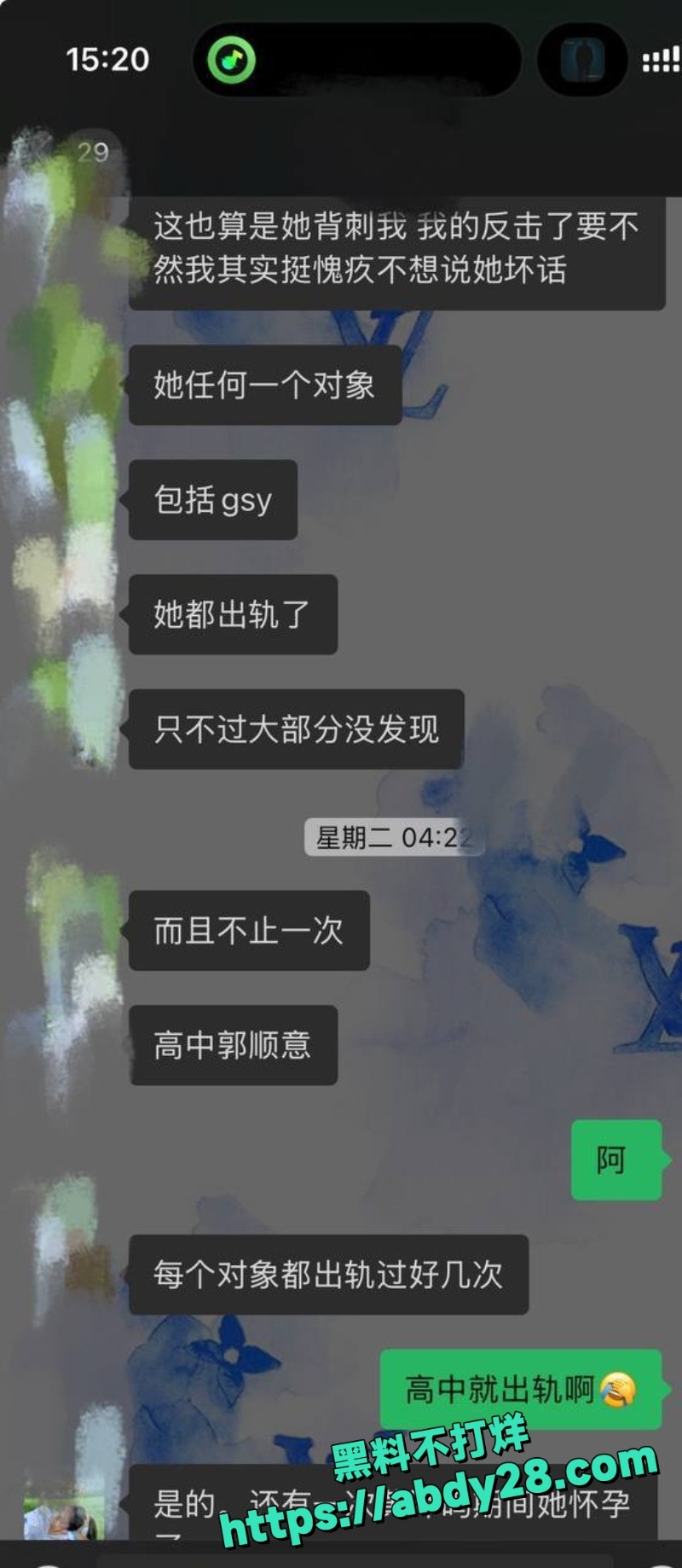 李琦恋爱中出轨多次怀孕赖男友27