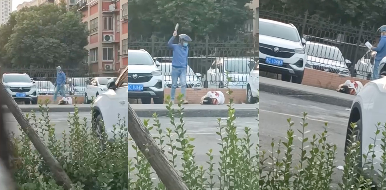 江苏省徐州市新沂市玫瑰家园 网传女的分手后又去找前夫了 被新男友怒砍数刀