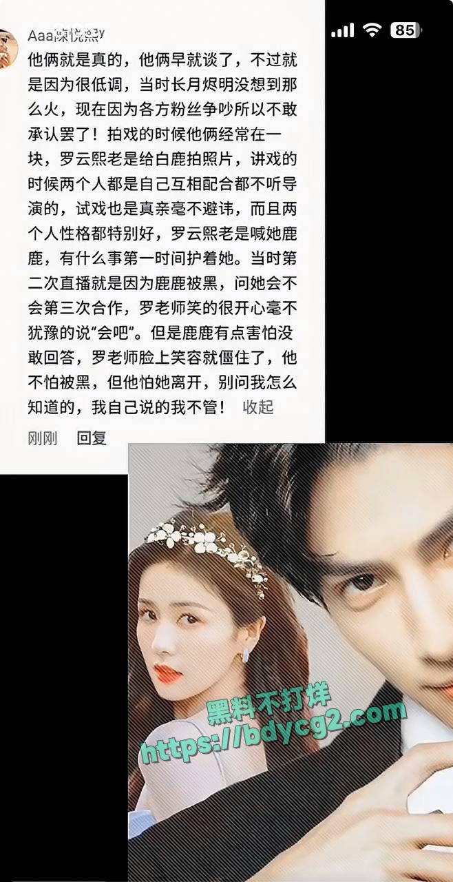 罗云熙偷情出轨白鹿13
