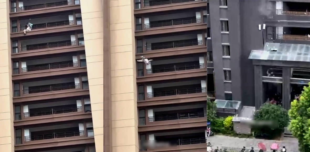 痛心！安徽蚌埠禹会区80岁退休张教师 患癌怕拖累家人 在家穿好临行前的衣服 从高楼跳下！