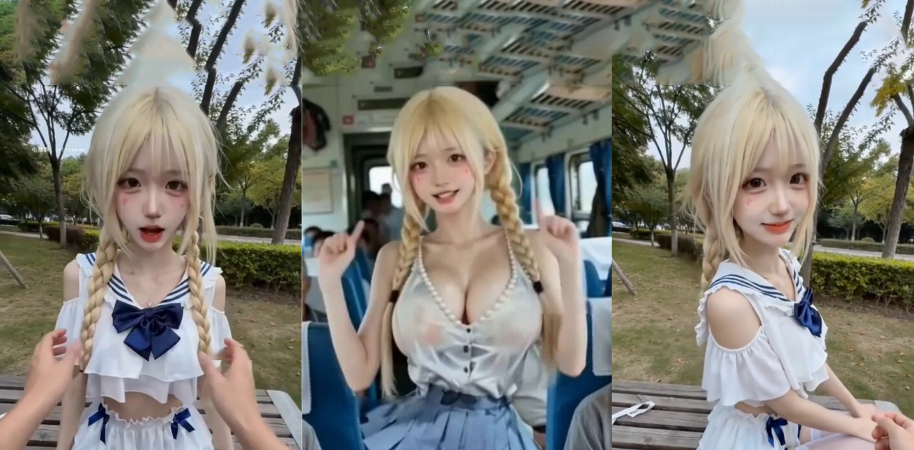 AI女神HidoriRose脱衣自慰视频流出 漂亮女神被Ai瞎搞 公园被大鸡巴乱捅