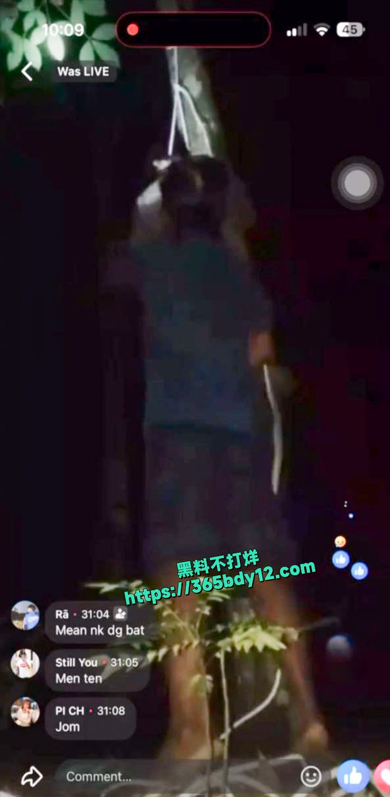 真会玩直播上吊2