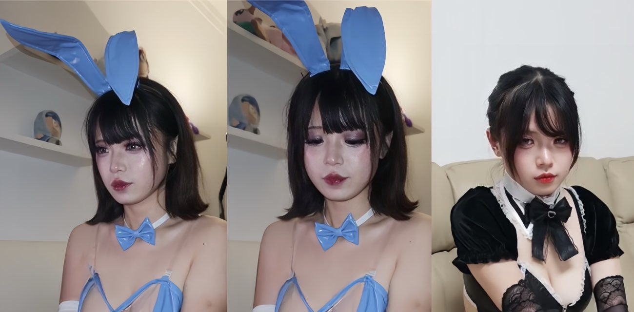 胜利女神 妮姬 兔女郎妆照 口交特写 快点进来边看边幻想吧