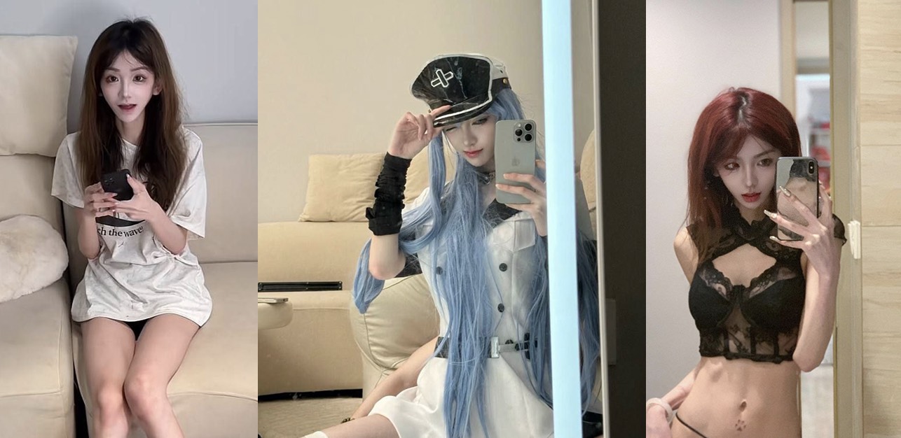 四百多万粉丝的抖音网红 藤原yuki 私底下居然是个福利姬 早期还分享过自己的性爱视频