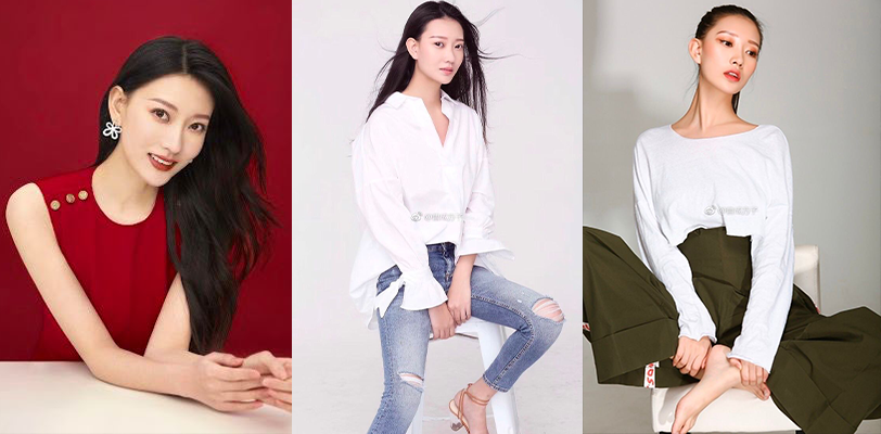 中国内地女演员曹成方子 透点写真高清欣赏 据说中国女演员都不喜欢穿内衣