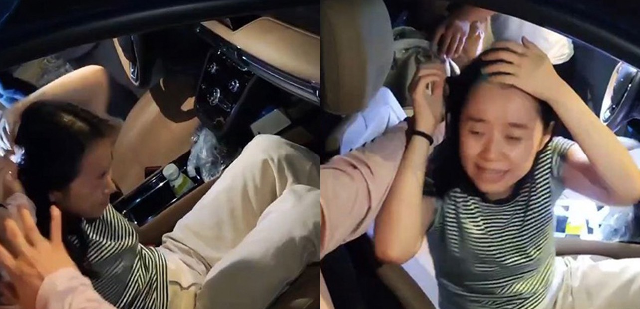 老婆出轨情夫被老公抓奸现场 享受1万2的保姆服务却还要外出搞破鞋！