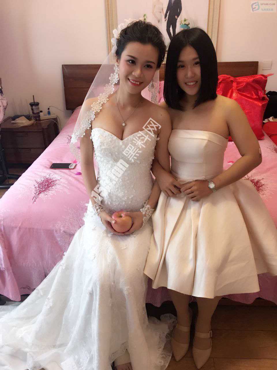 气质新娘婚礼现场的私密诱惑