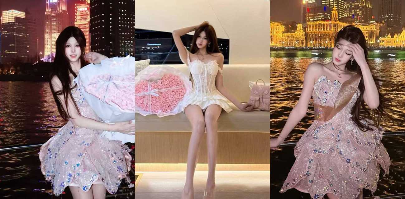 乌克兰姐妹花抄底齐B紧身包臀裙配长筒靴出门 裙子短到露半边屁股 走路扭得骚气冲天