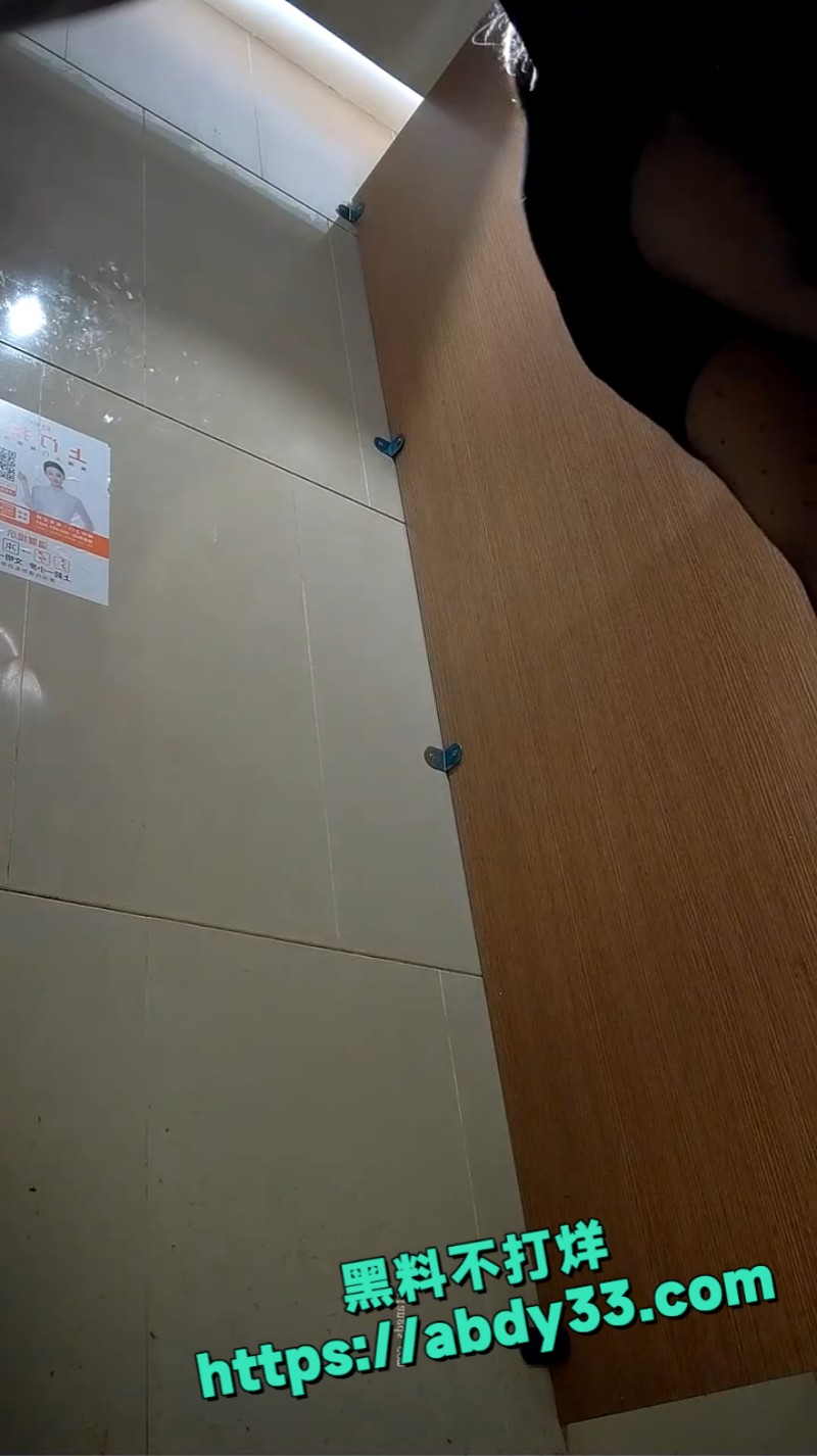 厕所偷拍黑丝少妇 4